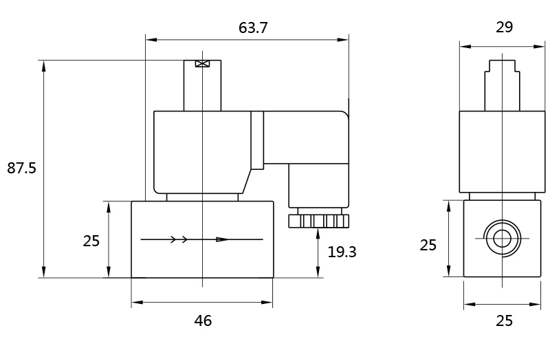 CS-720W-CK Drain Valve