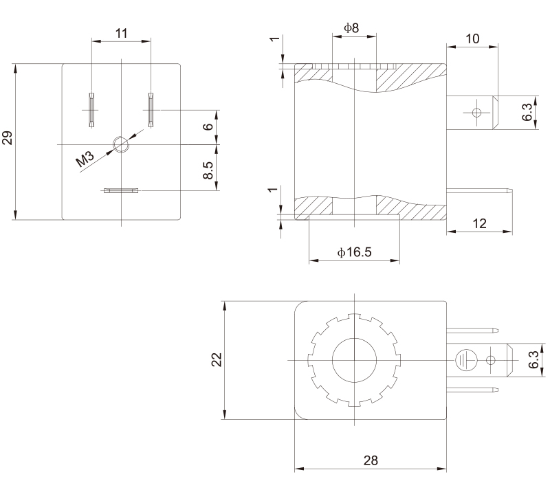 SB052 Pneumatic Coil