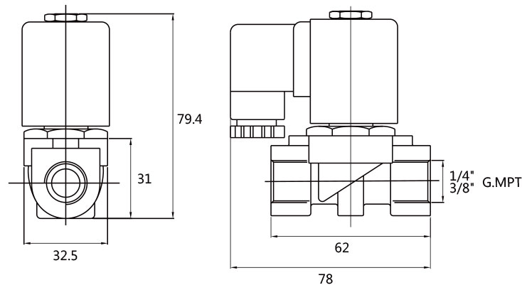 SB167 Drain Valve