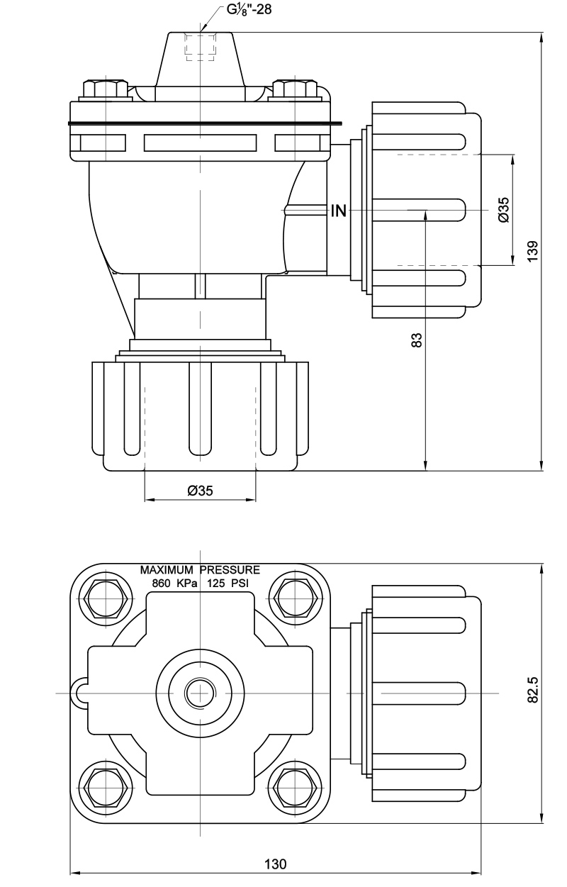 RMF-Q-25DD Air Control Pulse Jet Valve