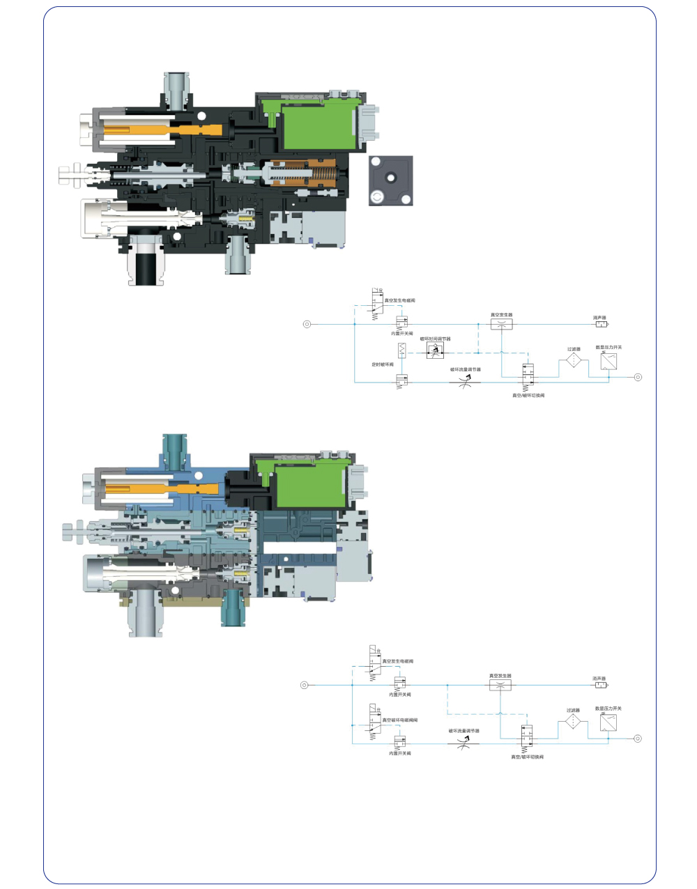 XYZKF-CTC seires S Type VACUUM GENERATOR