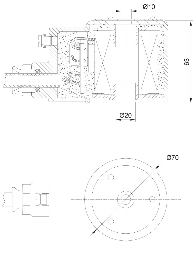 SB545 Ex-Proof Coil