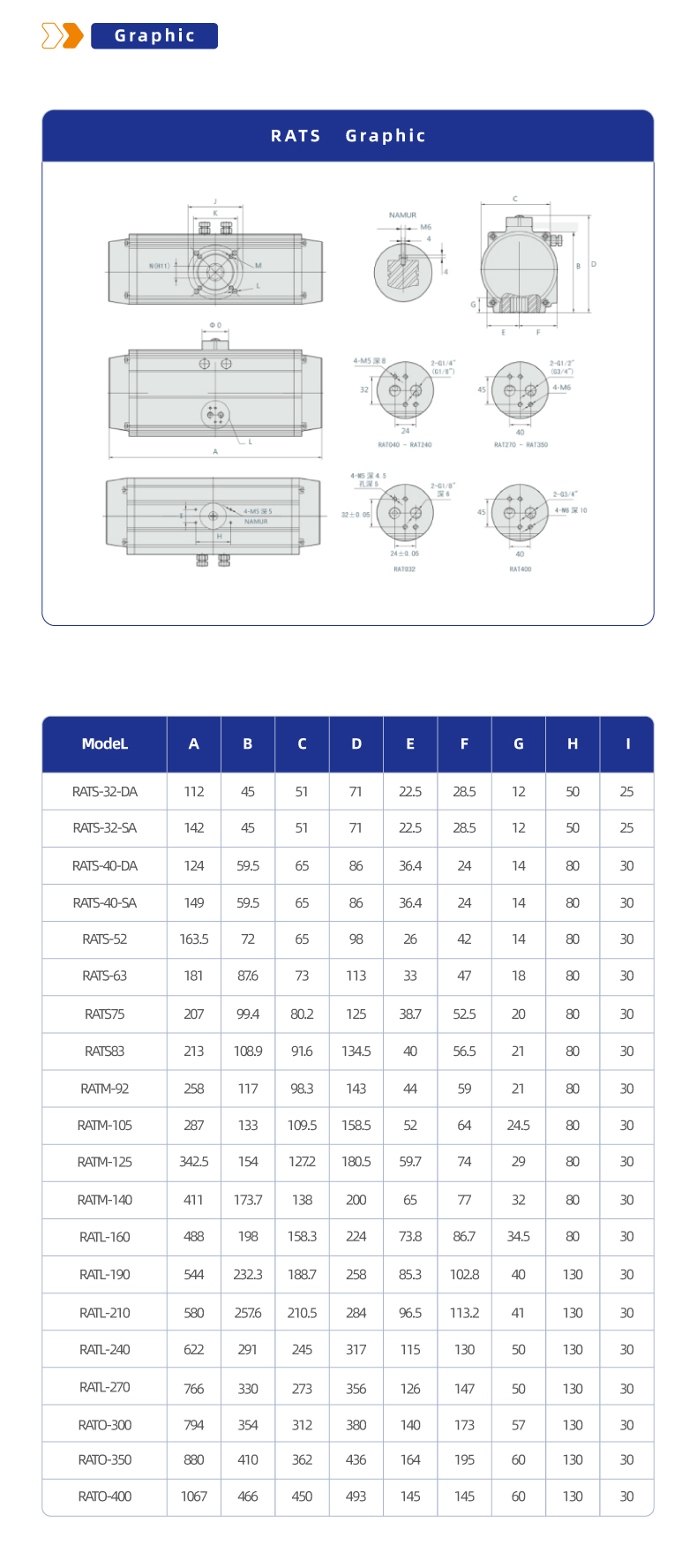 Rotary Actuator RAT(S)
