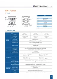 DPS-7 Series digital pressure switch